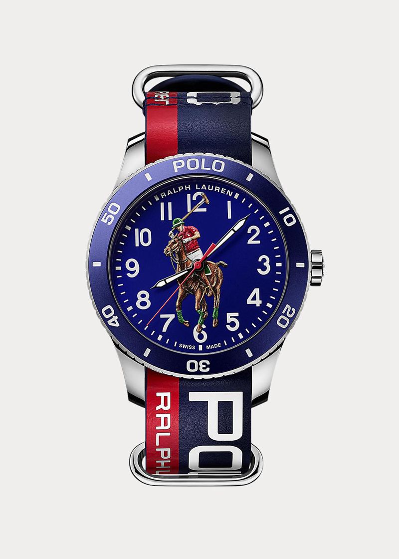 ポロ ラルフ ローレン 時計 レディース 青 Polo Sport Watch Blue Dial VZBEA1786